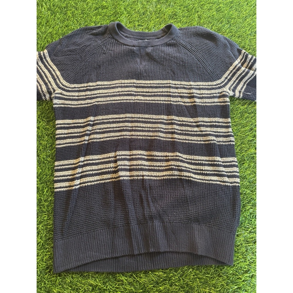 Gap Mens Navy Blue Crew Neck Long Sleeve T Shirt MSRP$29.95 Large L Pullover